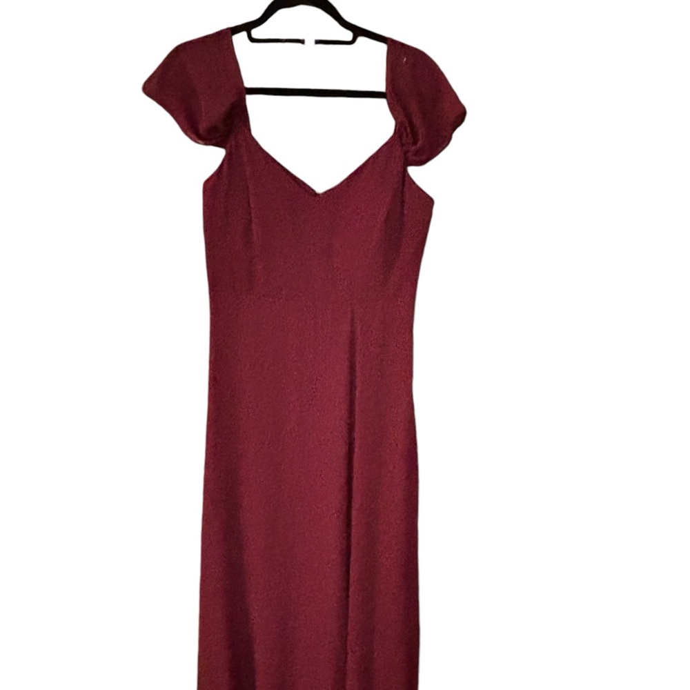 Floor length gown